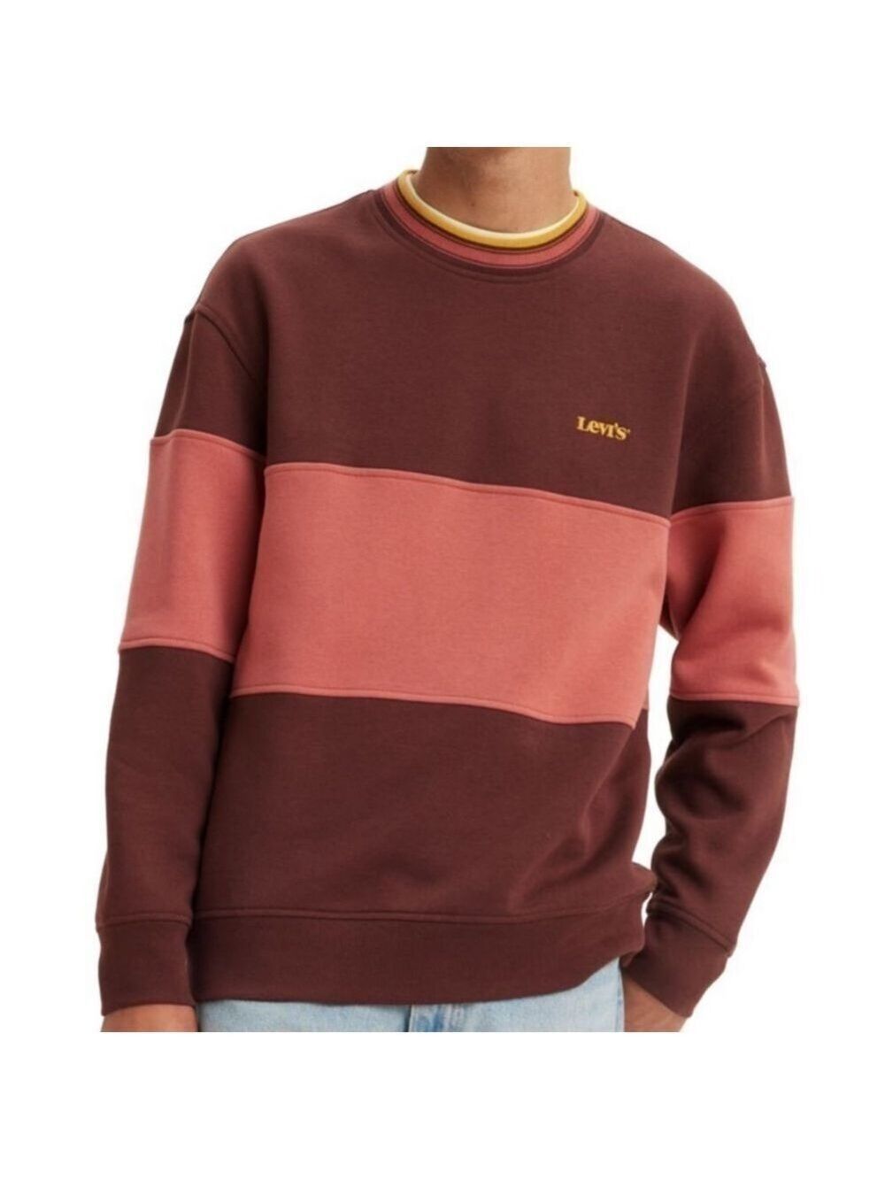 Levi’s Classic Crew Relaxed Fit Super Soft Fleece Logo Sweatshirt size L